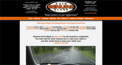 Desktop Screenshot of genuineautoglass.com